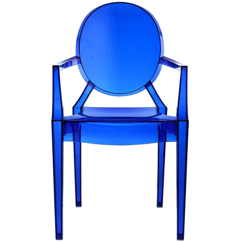 Modway Casper Dining Armchair in Blue