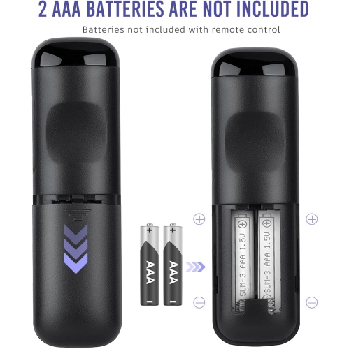 JNGKE Replacement for Roku Remote,Universal Remote for All Roku TV, for TCL Roku/Hisense Roku/Onn Roku/RCA Roku/Sharp Roku ect, with