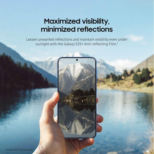 Film antireflet pour Galaxy S25 de Samsung