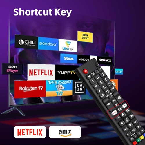 JNGKE Universal Remote Control for LG-Smart-TV with Netflix Button LG Replacement Remote -1pic