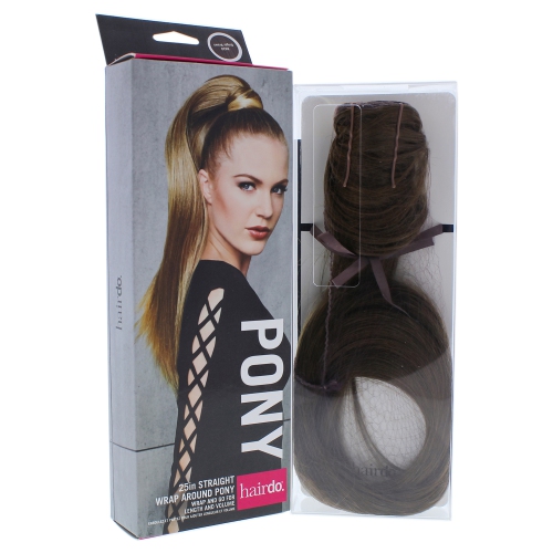 Pony à enroulement droit - R830 Brun gingembre par hairdo pour femmes - Extension de cheveux de 25 pouces