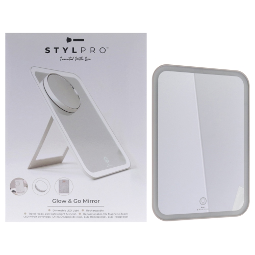 STYLIDEAS  Stylpro Glow And Go Travel Mirror By for Women - 1 PC Mirror I received this as a Christmas gift and absolutely love it