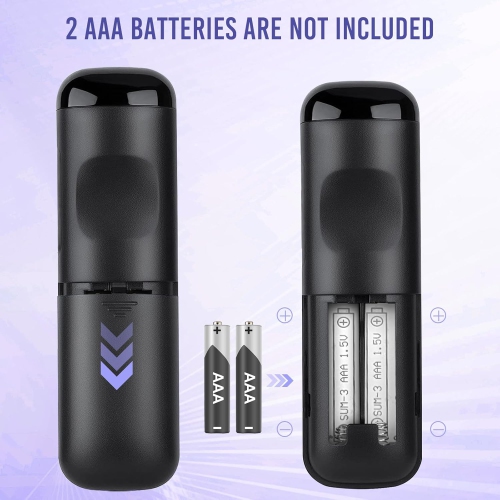 JANKE Replacement Remote Control for Roku TV, for TCL/Hisense/Onn/RCA/Sharp Roku ect, with Netflix/Disney+/Hulu/YouTube Buttons（Not for Roku Stick &