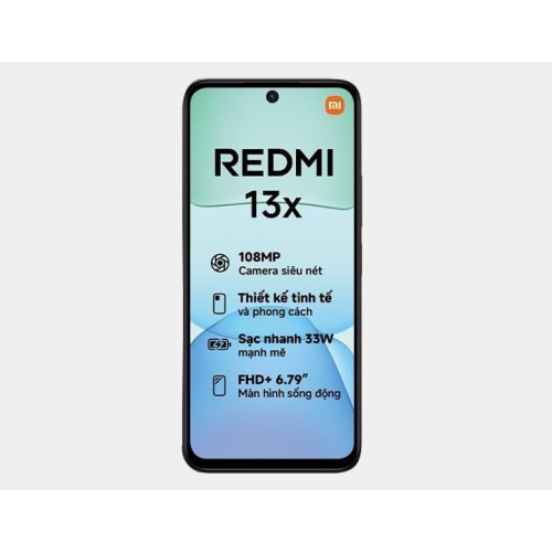 Xiaomi Redmi 13X 4G 256GB ROM 8GB RAM Dual SIM GSM Unlocked - Black