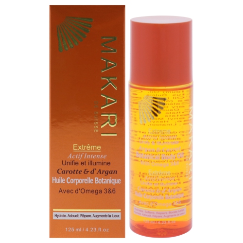 MAKARI  Extreme Argan And Carrot Body Oil By for Women - 4.23 OZ Oil