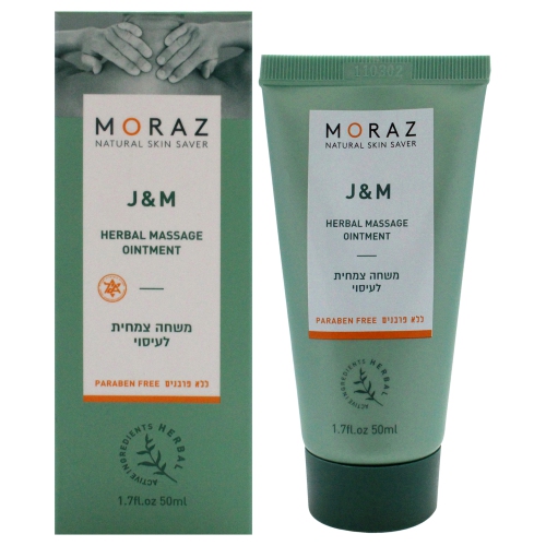 MORAZ  J And M Herbal Massage Ointment By for Unisex - 1.7 OZ Cream