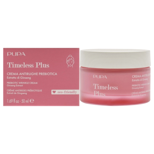 Crème anti-rides prébiotique Timeless Plus de Pupa Milano pour femmes - 1,69&nbsp;oz crème