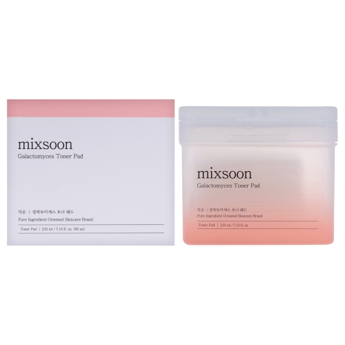 MIXSOON  Galactomyces Toner Pad By for Women - 60 PC Pads