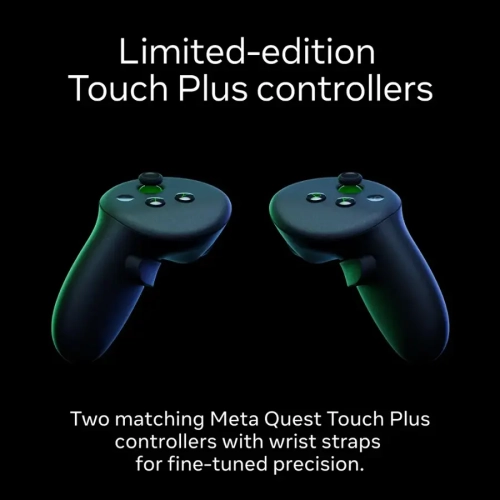 Meta - Quest 3S Xbox Edition 128GB - Limited-Edition Hardware & 3 Months of Xbox Game Pass Ultimate Included - Carbon Black