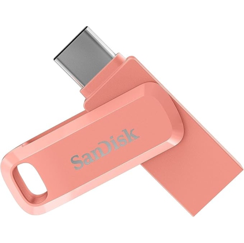 Clé USB-C Ultra Dual Drive Go 128&nbsp;Go de SanDisk, pêche - SDDDC3-128G-G46PC