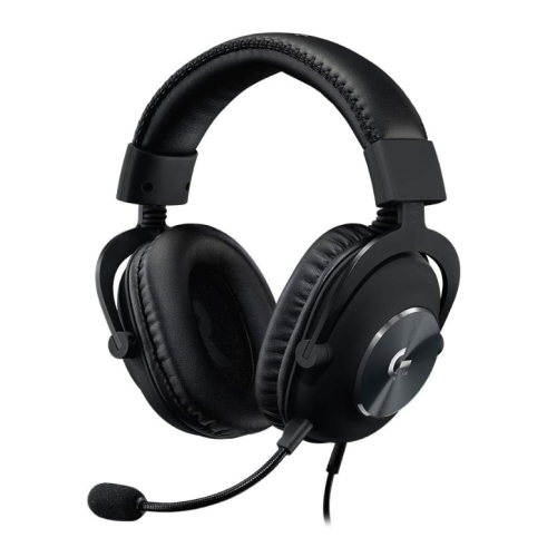 Refurbished - Logitech G PRO X Wired Gaming Headset (2nd Generation) with Blue VO!CE, DTS Headphone 7.1 and 50 mm PRO-G Drivers - Black (‎981-000817)
