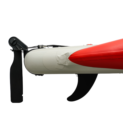 Nautiqua | ARUBA | Deluxe Pédale de Pêche Kayak | 1 Personne | Rouge