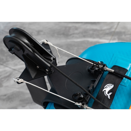 Nautiqua | ARUBA | Deluxe Pédale de Pêche Kayak | 1 Personne | Bleu