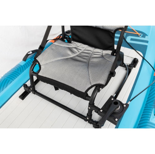 Nautiqua | ARUBA | Deluxe Pédale de Pêche Kayak | 1 Personne | Bleu