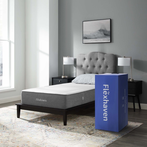 Matelas à mémoire de 10 po Flexhaven de Modway
