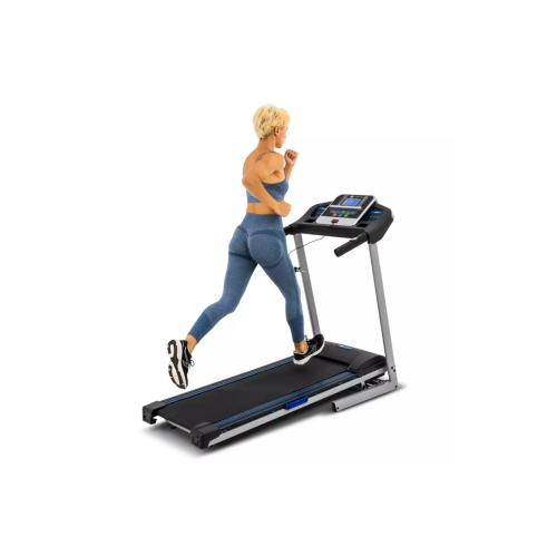 Xterra TR260 Folding Treadmill with Bluetooth, 10 Incline Levels, 10 MPH Max Speed, 2.25 HP Quiet Motor, 16" x 50" Running Surface – Compact
