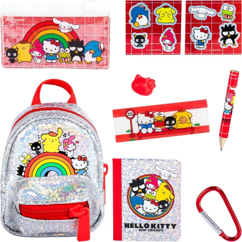 REAL LITTLES  - Hello Kitty® And Friends Mini Backpack With 6 Accessories - Series 2 My daughter loves it, the material feels great and I love the small detail on the front of the back pack