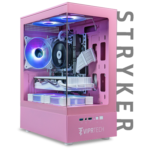 Ordinateur de jeu Stryker 1,0 de ViprTech - Ryzen 7 d'AMD, AMD RX 580 8 Go, 32 Go DDR4 3200, 1 To NVMe SSD, Wi-Fi BT, Windows 11 Pro,