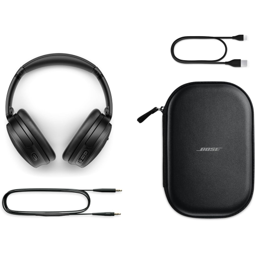Bose QuietComfort Over-Ear Noise Cancelling Bluetooth Headphones - Triple Black