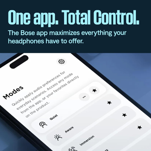 Bose QuietComfort Over-Ear Noise Cancelling Bluetooth Headphones - Triple Black