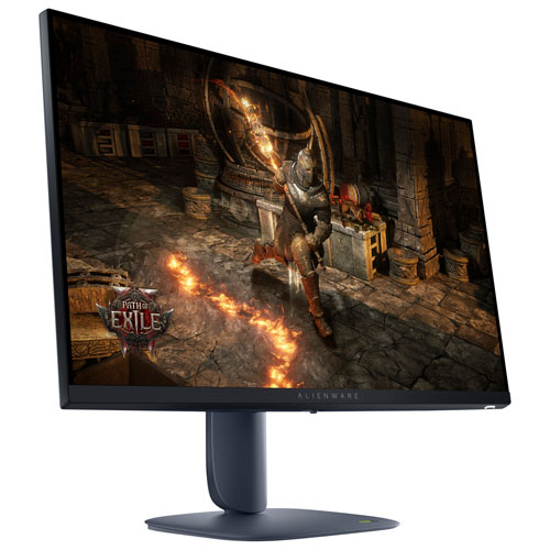 Moniteur de jeu G-Sync FreeSync QD-OLED DELO 280 Hz 0,03 ms gris à gris de 27 po d'Alienware - Noir
