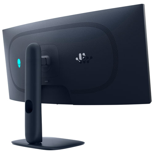 Moniteur de jeu G-Sync FreeSync QD-OLED ACL DELO 240 Hz 0,03 ms gris à gris de 34 po d'Alienware - Noir