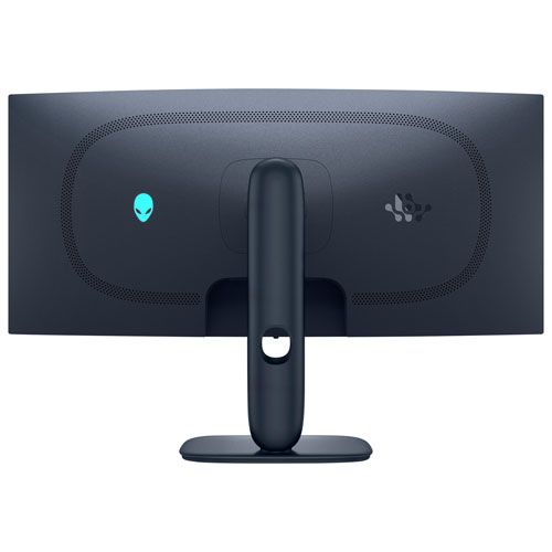 Moniteur de jeu G-Sync FreeSync QD-OLED ACL DELO 240 Hz 0,03 ms gris à gris de 34 po d'Alienware - Noir