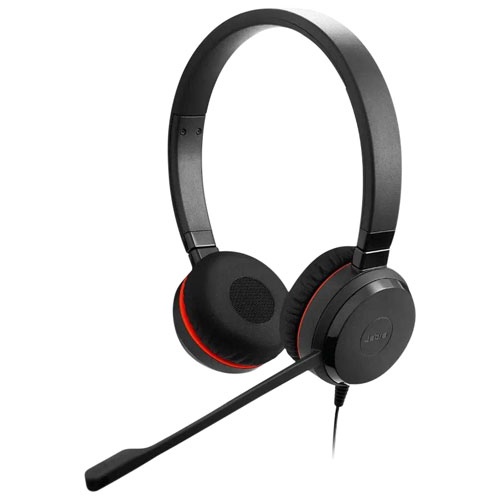Jabra Evolve 30 II On-Ear Headset with Built-in Microphone (5399