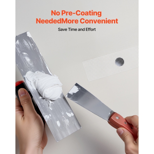 VEVOR 1.97 inch W x 147.64 ft L Drywall Mesh Tape, Self-Adhesive Fiberglass Drywall Joint Tape, 36 Rolls Dry Wall Patch for Easy Sheetrock Ceiling