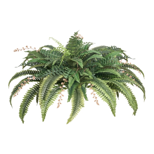 VEVOR 37-41 Inch Artificial Ferns, Natural Spread Diameter , Large Hanging Fake Boston Ferns, Sunlight Resistant Fake Plant Wall Decor with 80