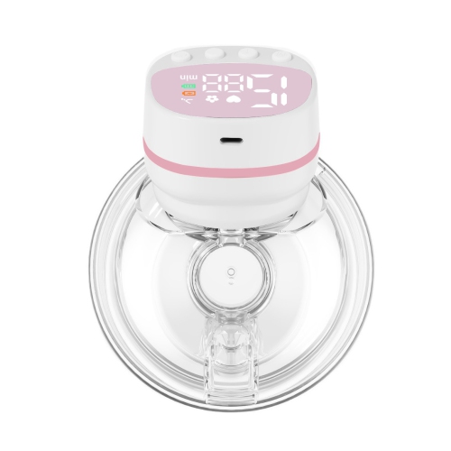 Wearable Breast Pump, Hands-Free Breastpump for Breastfeeding, Wireless Pump with 5 Mode & 15 Levels Electric Breast Pumps