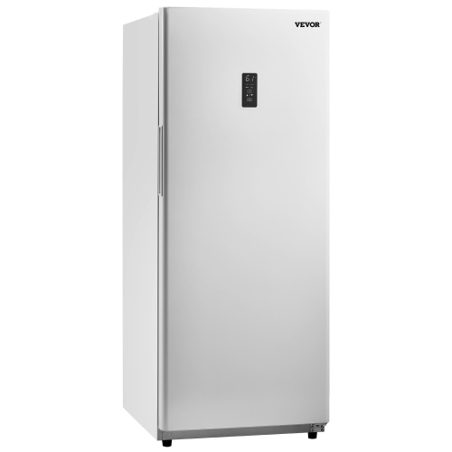 VEVOR 14 Cu.Ft Convertible Freezer/Refrigerator, Frost Free Upright Freezer with Temp Control Panel, Door Open too Long Alarm, Adjustable Shelves and