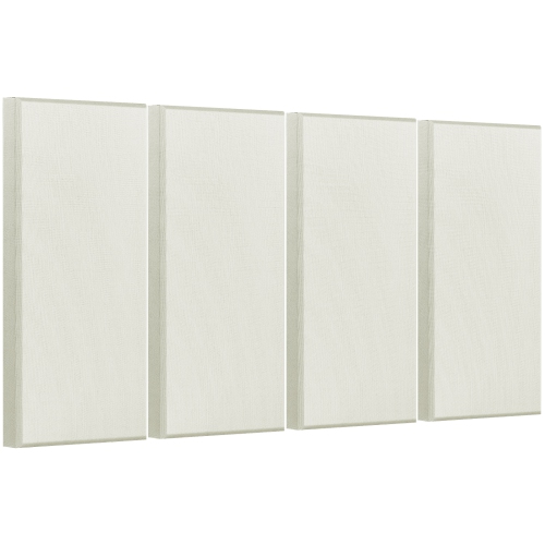 Panneaux acoustiques VEVOR 4 PCS, 2&nbsp;po d'épaisseur, 23,6x11.8 en fibre de verre, panneaux muraux insonorisants auto-adhésifs, pour les studios,