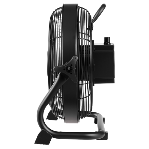 VEVOR 10 inch Rechargeable Battery Operated Camping Floor, High Velocity Portable Outdoor Fan with Metal Frame, Copper Brushless Motor, 360-degree