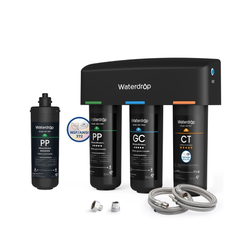 WATERDROP  Tsa Under Sink Water Filter System Extra 10Pp