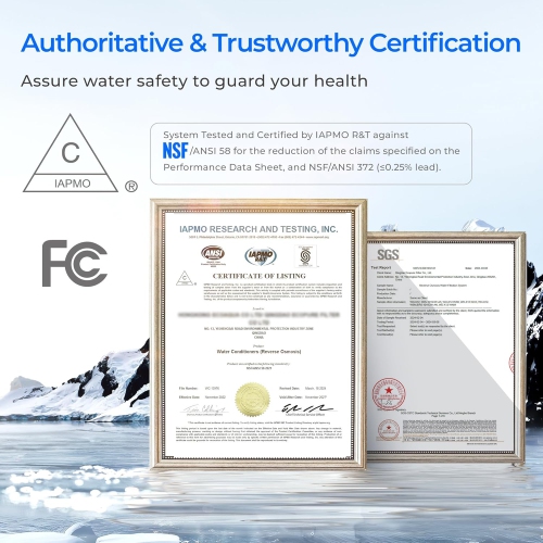 Waterdrop X12 Reverse Osmosis System Multi-method Reverse Osmosis Filtration System