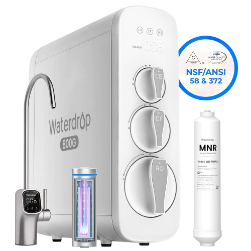 Filtre à eau WD-MNR35 supplémentaire pour système d'osmose inverse G3P800 d'Waterdrop