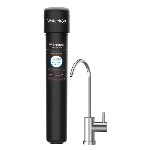 Waterdrop 17UB – 3 ans sous évier, système de filtration d'eau pour dessous d'évier, certifié NSF/ANSI 42