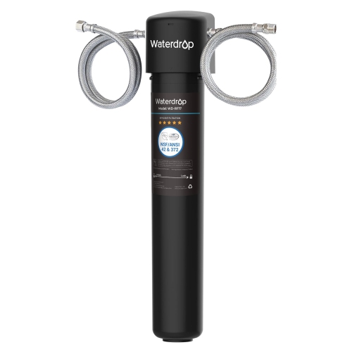 Filtre à eau sous l'évier de Waterdrop, 17UA, 3 ans, système de filtration d'eau sous l'évier