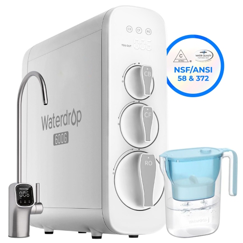 WATERDROP  G3P600 Reverse Osmosis System Extra Wd-Pt-07B Water Filter Pitcher Love my new filter, works