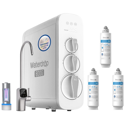Filtres à eau à osmose inverse G3P800 Extra WD-G3-N1CF-3 de Waterdrop
