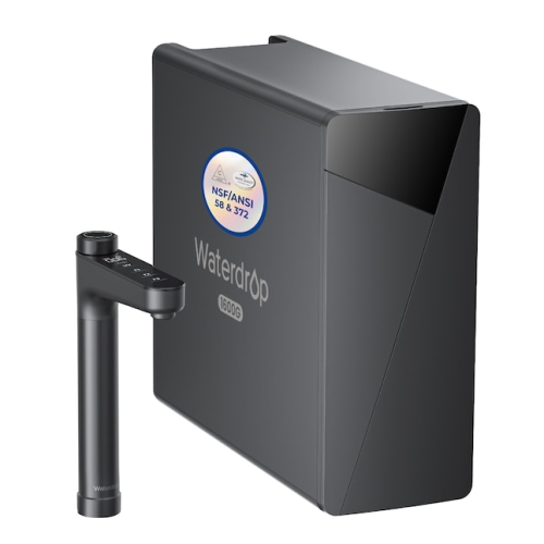 WATERDROP  X16-Alkaline Tankless Reverse Osmosis System, Nsf/ansi 42&58&372 Certified, 1600 Gpd Ro Filter System, 11-Stage Filtration