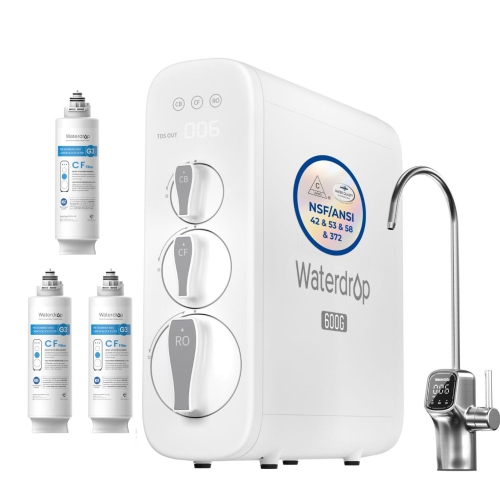 Filtres à eau à osmose inverse G3P600 Extra WD-G3-N1CF-3 de Waterdrop