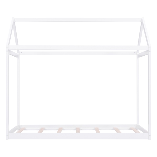 Homy Casa Twin Size Wooden House Patform Bed