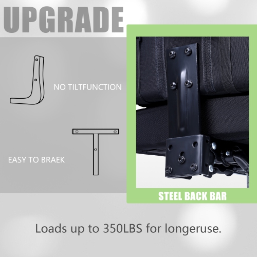 Fauteuil de jeu Dowinx, fauteuil de bureau en tissu avec coussin à ressorts ensachés, tissu de fauteuil de massage avec appuie-tête, fauteuil