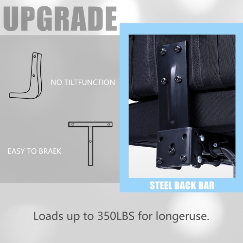 Fauteuil de jeu Dowinx, fauteuil de bureau en tissu avec coussin à ressorts ensachés, tissu de fauteuil de massage avec appuie-tête, fauteuil