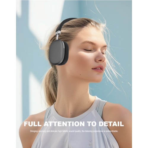 Active Noise Cancelling On-Ear Headphones with Bluetooth 5.3 Connectivity - 40mm Hi-Fi Drivers, Removable Magnetic Eartips, and Long Battery Life -