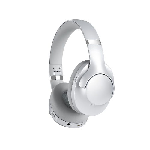 Casque d'écoute Bluetooth avec suppression active du bruit, son stéréo haute fidélité, haut-parleurs 40&nbsp;mm, ultraléger et pliable, coussinets