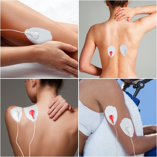 Patch Massager Electric Pulse Physiotherapy Massage Instrument Meridian Unblocking Shoulder Neck Patch Massager