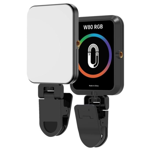 Lampe d'appoint magnétique LED | Vidéo RVB à intensité réglable pour téléphone mobile, éclairage RVB pour diffusion en direct ambiance lumière pour